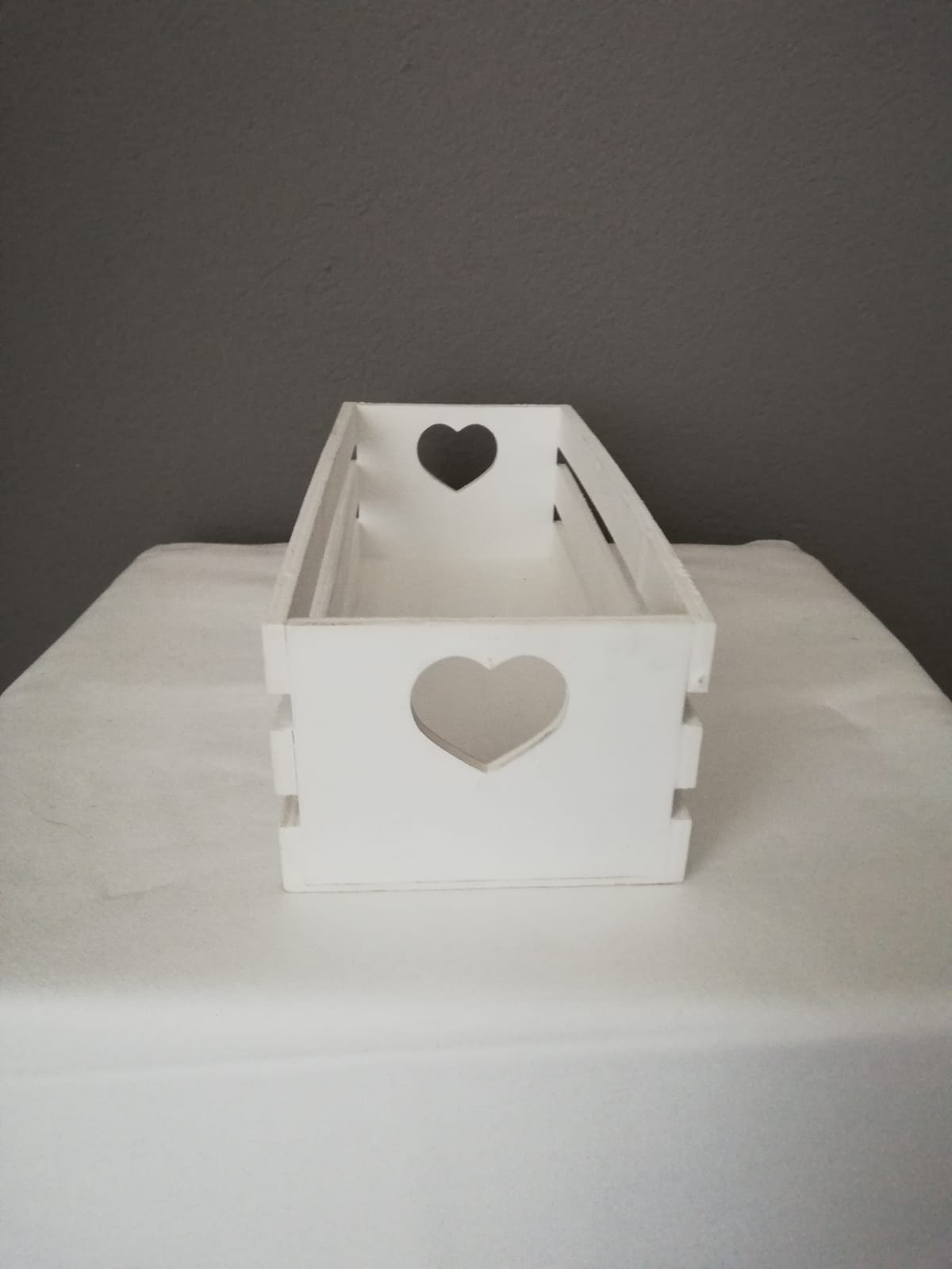 Deko Holzbox mit Herz